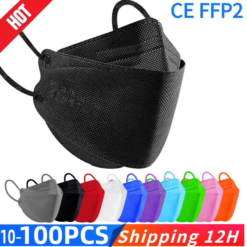 Disposable Surgical Mask - Masque de poisson KN95 Mascarillas FPP2