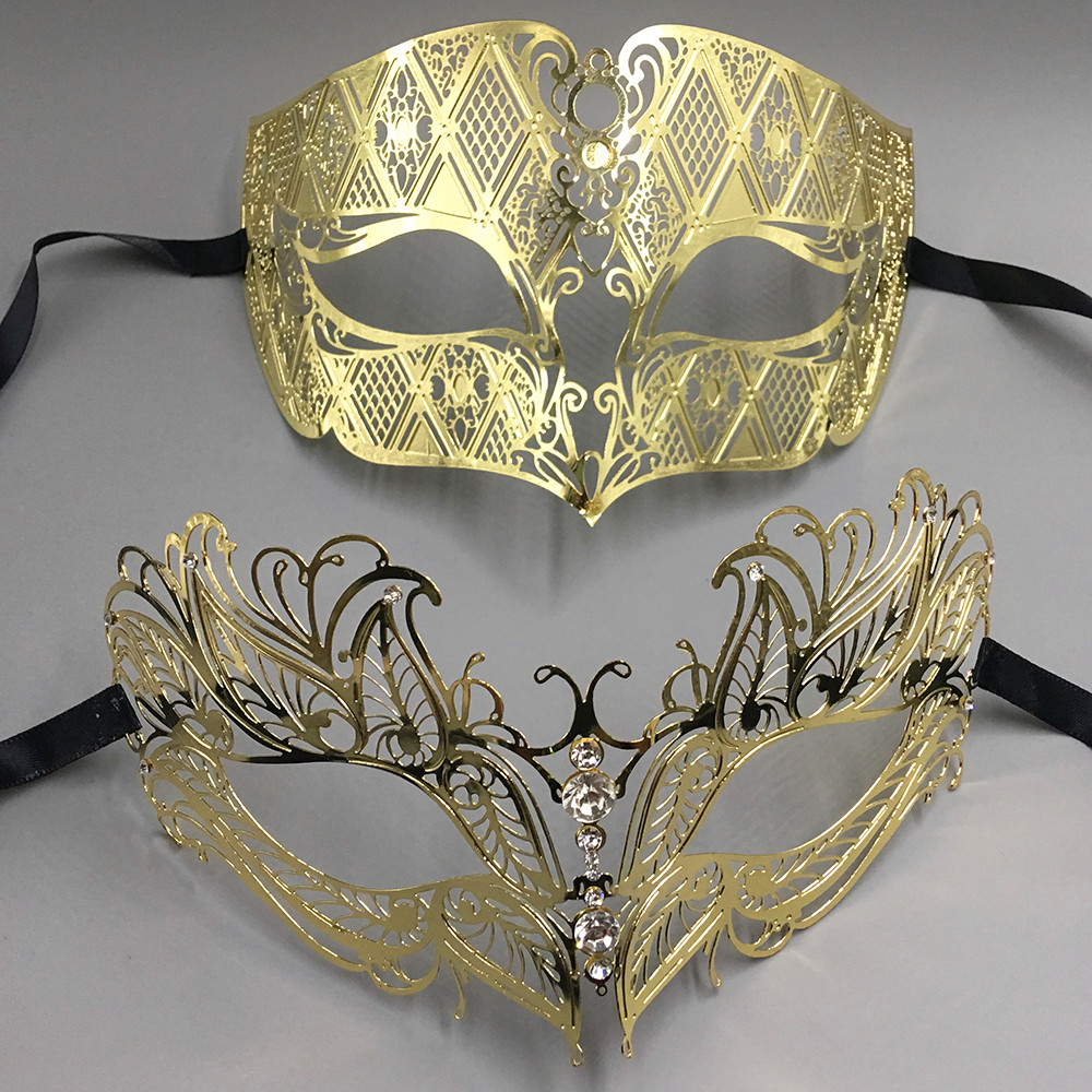Masques de fête vénitienne de  - Black Face Mask Pack avis et prix